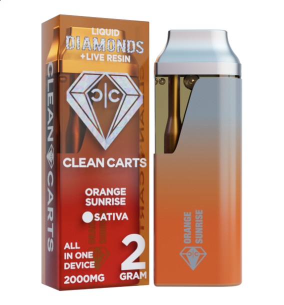 Clean Carts Orange Sunrise